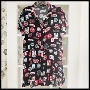 ❤️ {Zara} Valentine Boys Names Shirt Dress